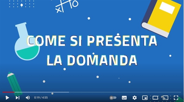 Guida all'iscrizione online Video