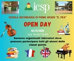 “Open Day” Scuola Secondaria di Primo Grado “E. Pea” di Porcari